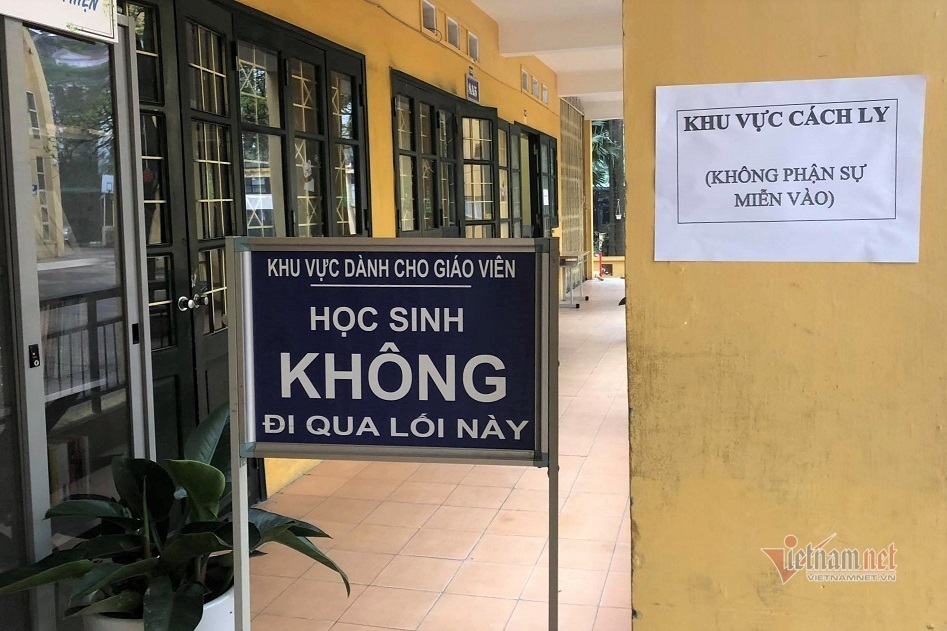 Hà Nội hướng dẫn xử lý trường hợp có biểu hiện sốt, ho tại trường học