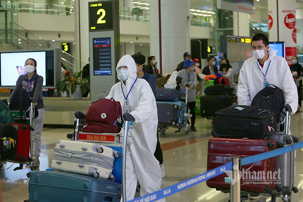 Việt Nam có 118 ca mắc Covid-19, 2 người về từ Campuchia
