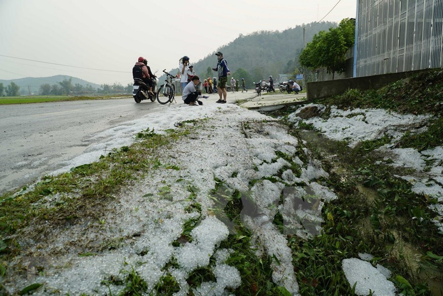 Hail causes damage in Dien Bien province