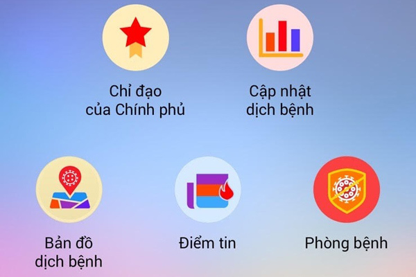 Tra cứu thông tin, hỏi đáp chống dịch chuẩn trên Ứng dụng Covid-19