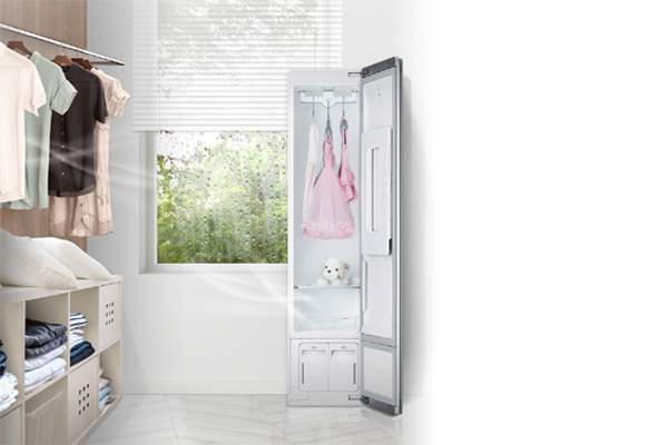 Diệt khuẩn, khử trùng với tủ hấp sấy quần áo LG Styler