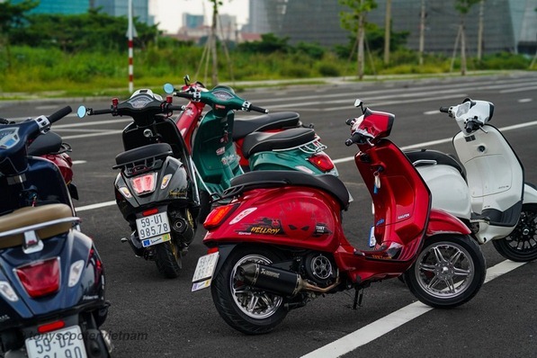 Ngắm những chiếc Vespa Sprint độ đẹp mê hồn của dân chơi Việt