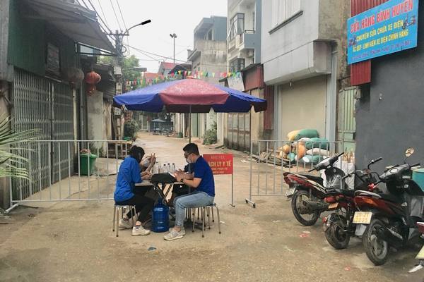 Hà Nội cách ly 39 người trong 2 thôn ở huyện Đông Anh