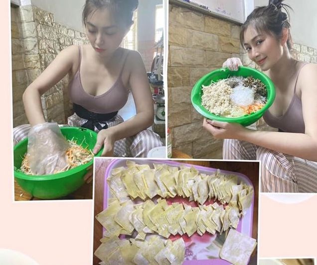 Lê Giang bán nước cam, Thanh Trúc bán đồ ăn