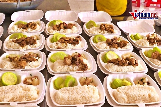 Chuyện bếp núc phục vụ khu cách ly ở phòng Hậu cần Công an tỉnh