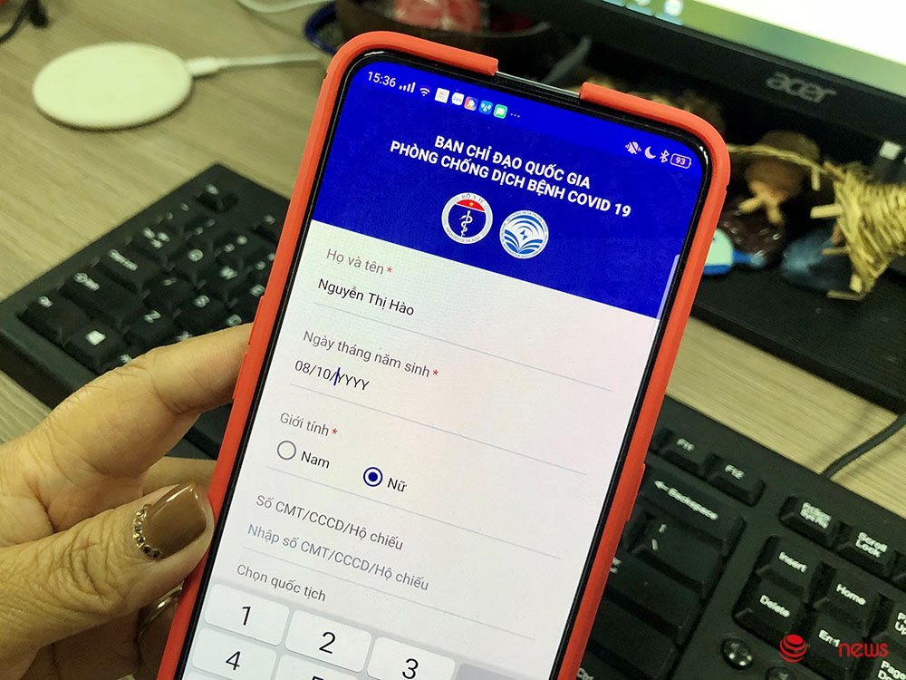 Ứng dụng NCOVI thêm tính năng quét QRCode hỗ trợ kiểm tra nhanh tình trạng sức khỏe người dân