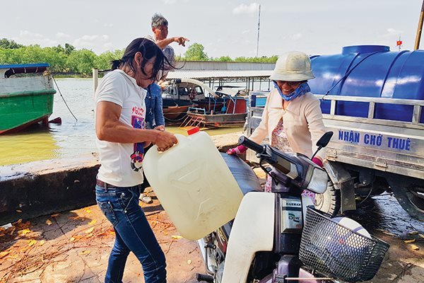 Mekong Delta provinces want to build reservoirs to store freshwater