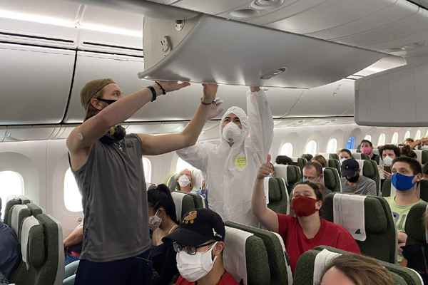 Chuyến bay một chiều của Bamboo Airways đưa 220 công dân EU về nước