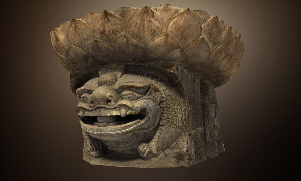 Bảo vật quốc gia: Tượng sư tử đá nghìn tuổi ở chùa Hương Lãng
