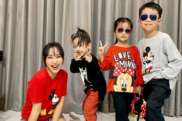 3 thiên thần nhỏ đáng yêu của Ốc Thanh Vân