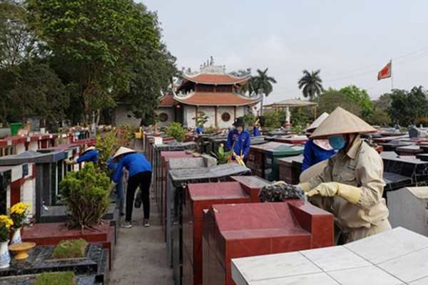 Hải Phòng dọn dẹp mộ miễn phí, đóng cửa 2 nghĩa trang lớn dịp Thanh minh