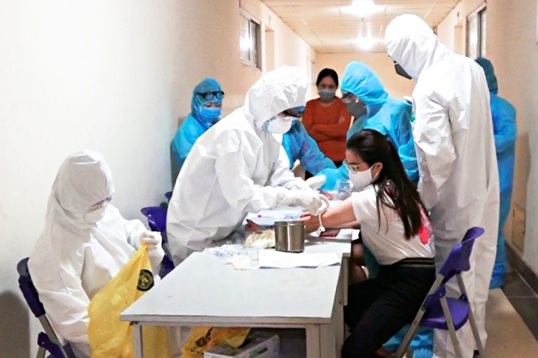 Ngày đặc biệt ở trong khu cách ly Pháp Vân - Tứ Hiệp