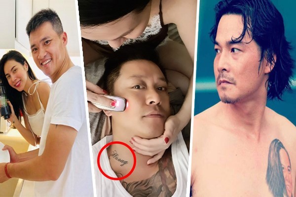 Tuấn Hưng, Quách Ngọc Ngoan và loạt sao xăm tên bạn đời lên cơ thể