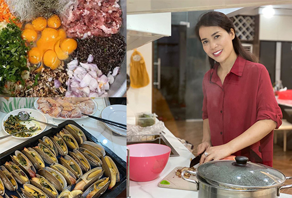 Không chỉ đẹp, bạn gái kém 17 tuổi của Chí Trung còn nấu ăn giỏi