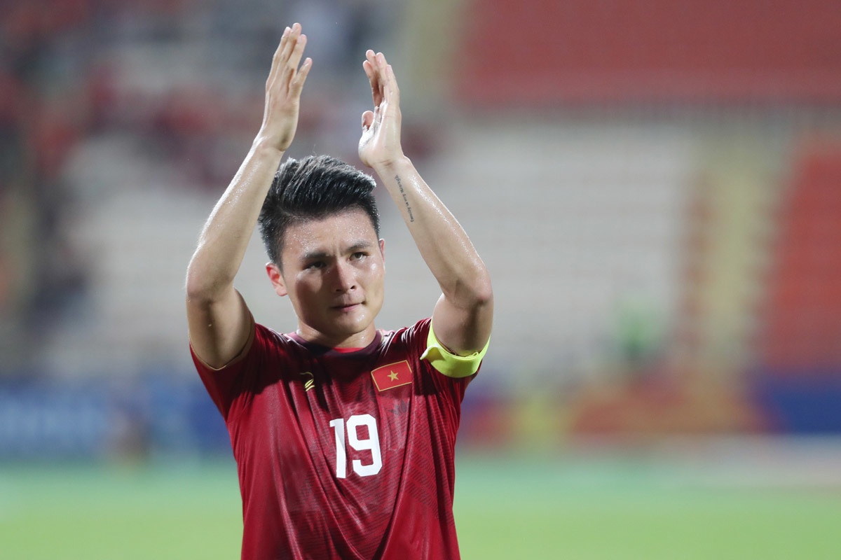 Quang Hải truyền cảm hứng toàn cầu chống Covid-19