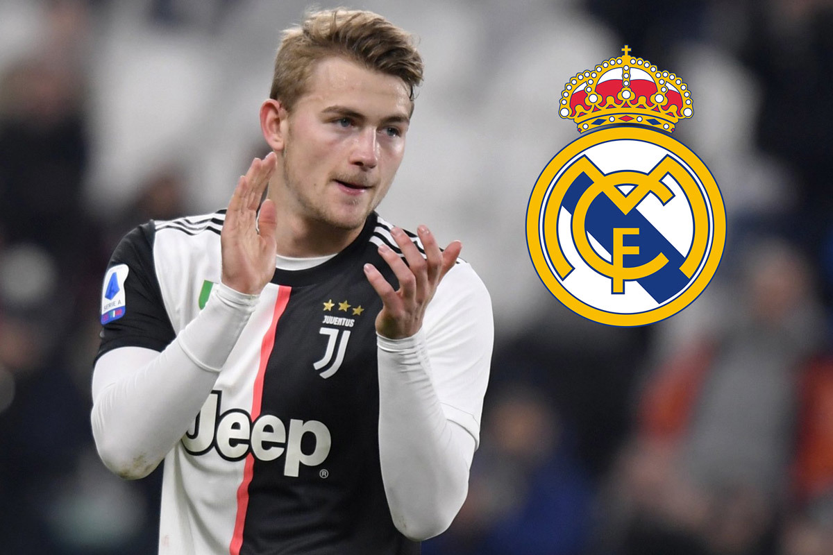 Real Madrid quyết đấu MU để giành De Ligt