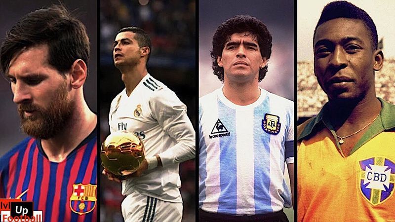 Xem Ronaldo, Messi đọ tài Pele và Maradona