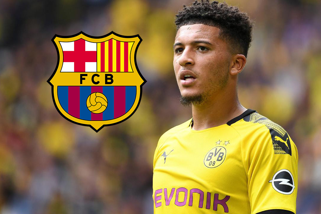 Bế tắc Neymar, Barca chuyển hướng lấy Jadon Sancho