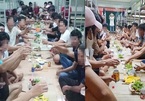 Mua rượu qua mạng, 30 người nhậu tưng bừng trong khu cách ly