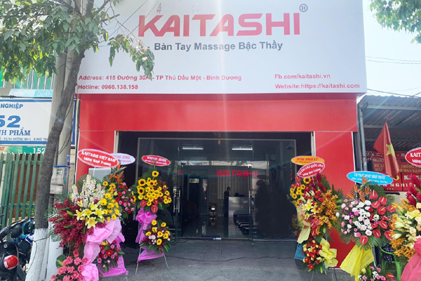 Kaitashi - địa chỉ mua sắm ghế massage ở Bình Dương