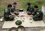 Ăn rau rừng bám chốt kiểm soát Covid-19 nơi biên giới Việt - Lào