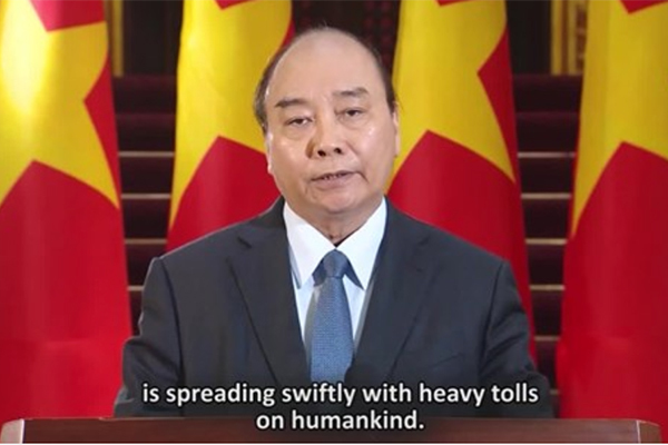 Thông điệp của Thủ tướng gửi hội nghị trực tuyến của WHO