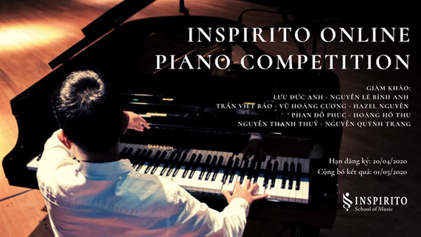 Online piano competition calls for applications