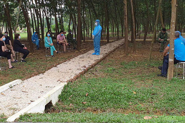 Cuộc gọi giữa đêm ở khu cách ly khiến anh bộ đội bối rối