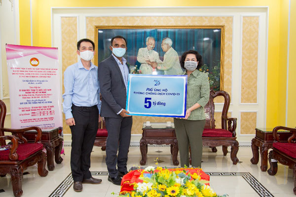 P&G Việt Nam ủng hộ 5 tỷ đồng cho khu cách ly và tuyến đầu chống dịch