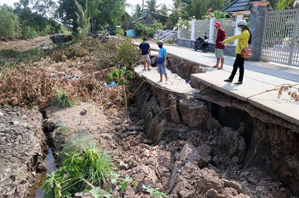 Kien Giang residents face consequences of drought