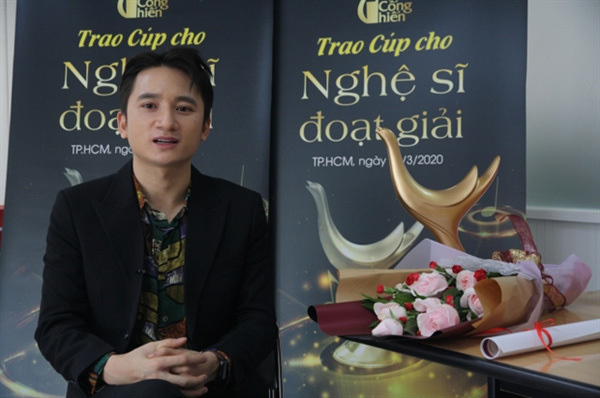 Music award encourages young musician in his career