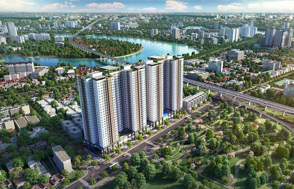 Thị trường BĐS quận Hoàng Mai: Khan hiếm nguồn cung căn hộ mới