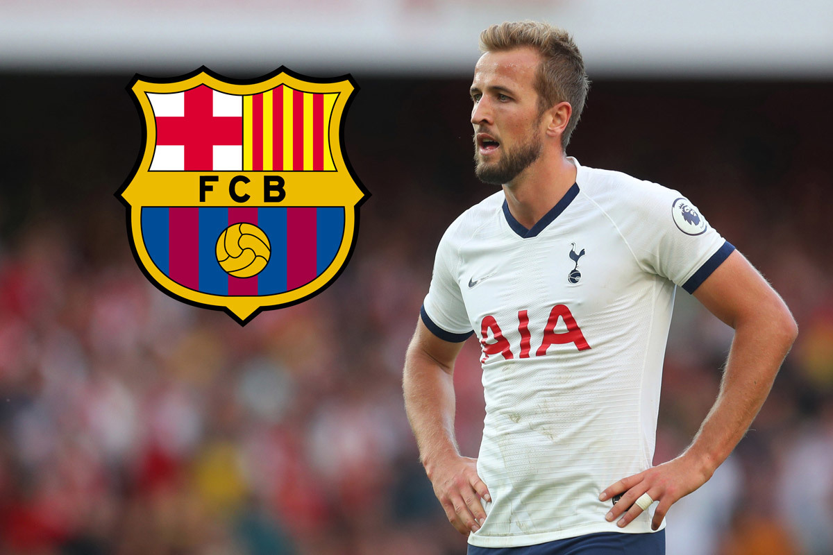 Barca quyết đấu MU và Real vì Harry Kane