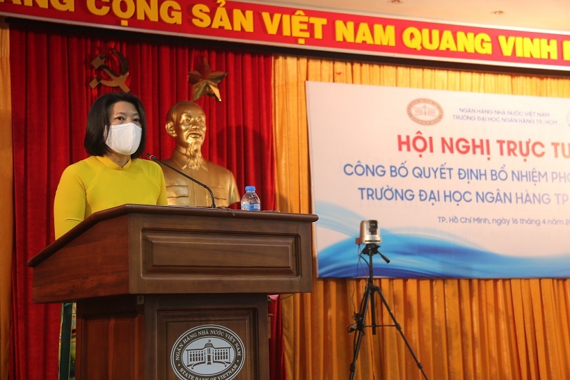 Ngân hàng Nhà nước bổ nhiệm Phó hiệu trưởng Trường ĐH Ngân hàng TP.HCM