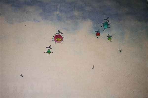 Vietnamese painter releases 'Please Stay Home' series of paintings