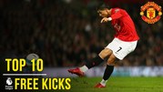 Top 10 cú sút phạt mẫu mực của MU tại Premier League