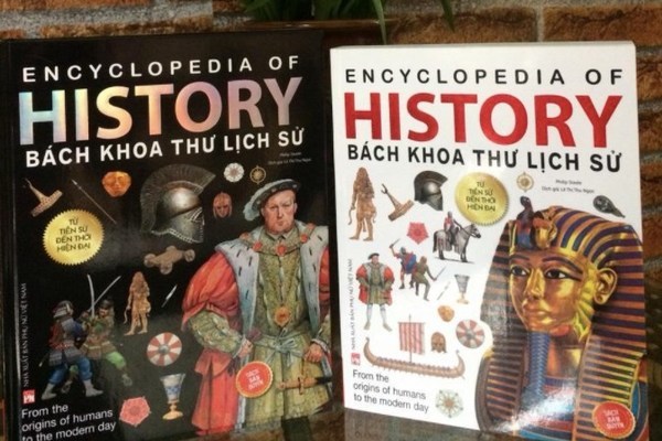Bách khoa thư lịch sử từ tiền sử đến hiện đại có mặt tại Việt Nam