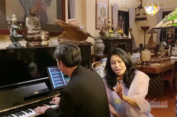 Không gian sống nhiều tượng Phật của Diva Thanh Lam