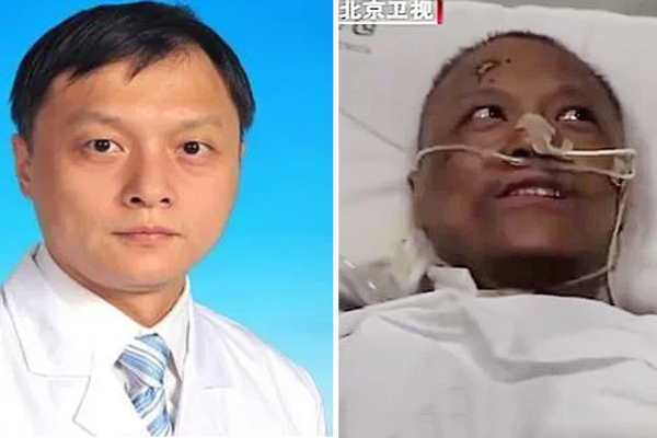 Hai bác sĩ Trung Quốc nhiễm Covid-19 thoát chết nhưng da đổi màu nâu