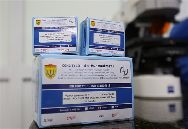 Vietnamese COVID19 test kits receive EU seal of approval