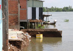 Long An to build erosion-prevention projects along rivers