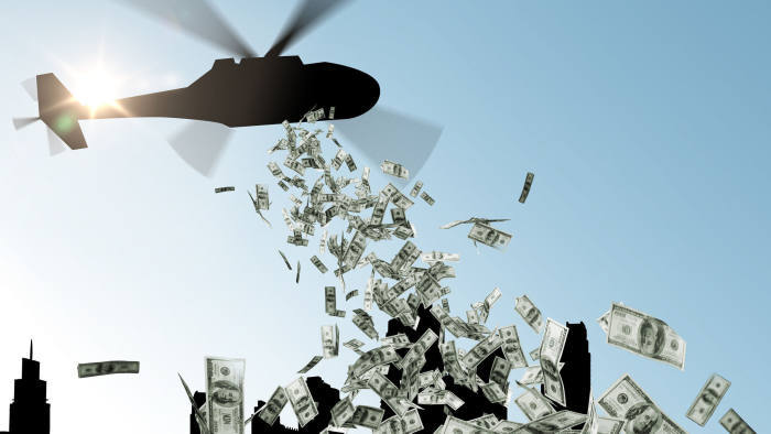Châu Âu có thể lựa chọn 'trực thăng thả tiền; cho người dân trong lúc khủng hoảng
