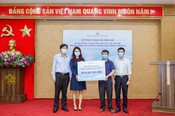Pernod Ricard VN chung tay đồng hành cùng Việt Nam chống đại dịch covid 19