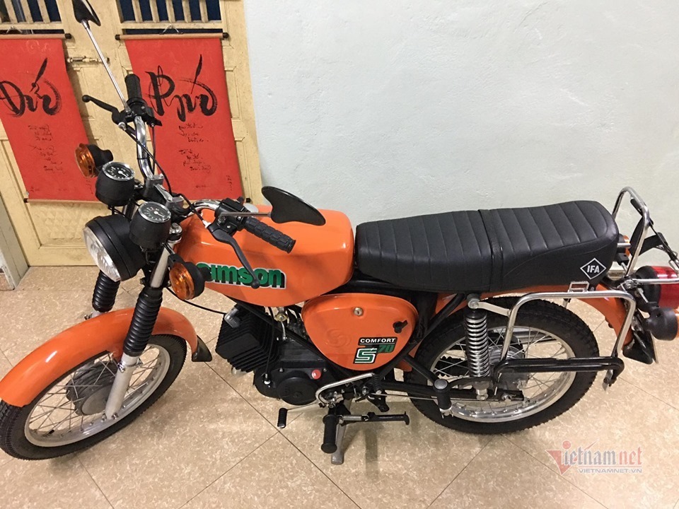 XE SIMSON MỚI PHỤC CHẾ TINH TẾ GIỮ NGUYÊN NÉT TRUYỀN THỐNG