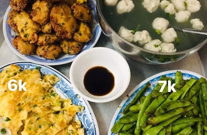 Mâm cơm 40 nghìn 6 người ăn của mẹ bỉm sữa khiến ngàn người tranh cãi