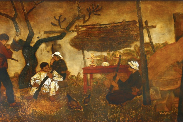 Triển lãm tranh online kỷ niệm 45 năm Đại thắng mùa xuân 1975