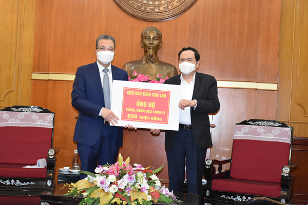 Kiều bào Thái Lan, Hàn Quốc ủng hộ hơn 700 triệu đồng chống dịch Covid-19