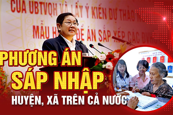 Sáp nhập huyện xã, tiết kiệm ngàn tỷ trả lương cho cán bộ