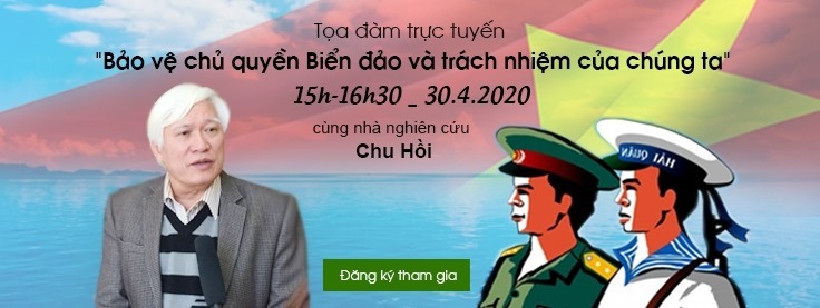 Giao lưu trực tuyến với PGS.TS Nguyễn Chu Hồi về chủ đề biển đảo