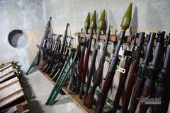 Hàng tấn vũ khí cất giấu trong hầm bí mật của biệt động Sài Gòn
